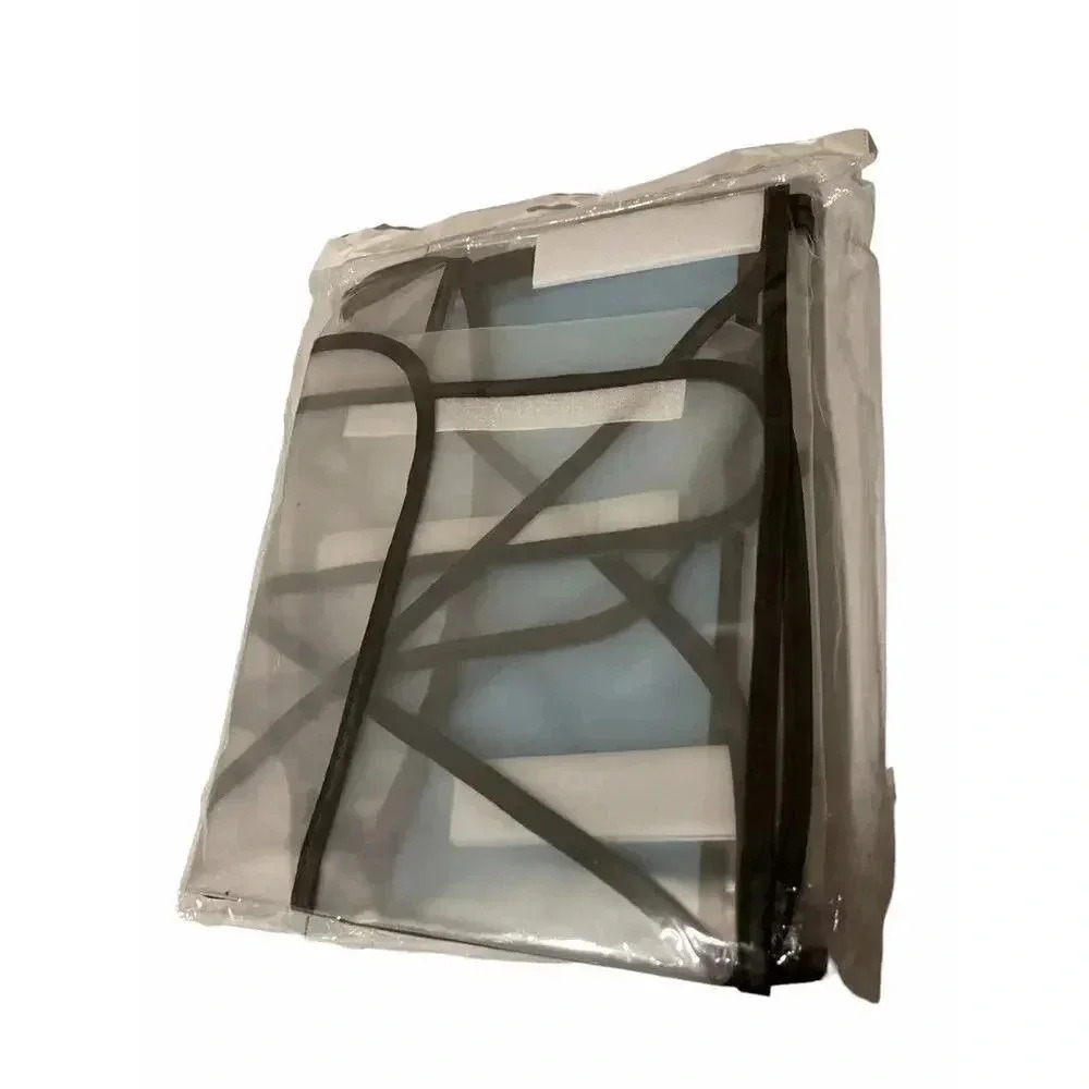 Universal Stroller Rain Cover (Clear‎ and Black)
